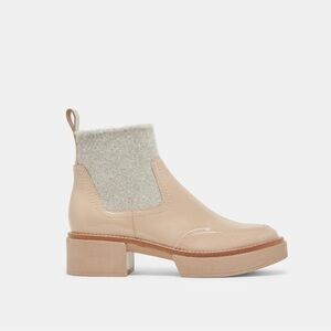 Dolce Vita - Saline H2O Platform Tan Ankle Boots